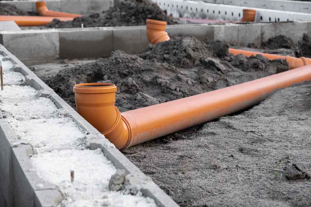 sewer line